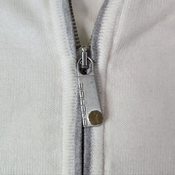 ENERGIE Men's Cream Cotton Zip-Up Sweater, Size XXL* (L/XL) ~ NWT - Picture 7 of 13
